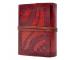 New design embossed leather journal diary